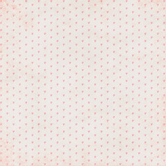 Soft distressed beige background with tiny pink hearts. Romantic subtle pattern ideal for Valentine’s themes, stationery, scrapbooking, and delicate decorative designs.