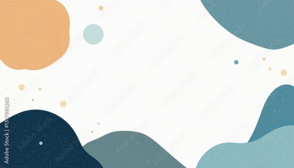 Aufkleber abstract background design with colorful shapes and textures