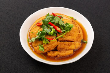 Braised Tofu Bowl 扣碗豆腐