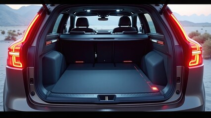 Concept Car. Concept Design of a Trunk