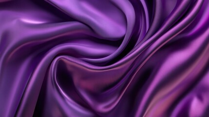 Obraz premium Luxurious Purple and Pink Satin Fabric with Shiny Silk Texture, Elegant Textile Background for Fashion and Interior Design