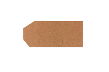 Close-up of a torn piece of kraft paper tape.