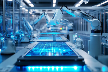 A high-tech lab filled