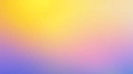 Obraz premium Yellow to pink blue blurred gradient background