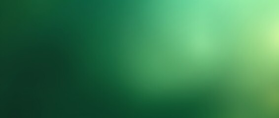 Flowing green abstract with yellow light