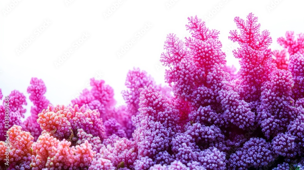 Poster vibrant shapes and patterns with calming colors