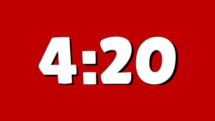 420 day background animation illustration 