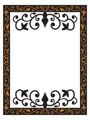 Rustic Elegant Wedding Frame for Invitations