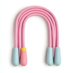 Colorful Jump Rope for Fitness and Active Lifestyle Activities