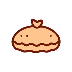 Food courts icons . Outline  food courts vector icons for web design isolated on white background