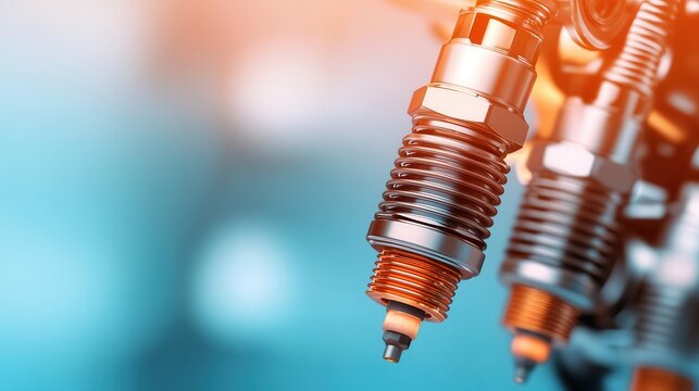 Detailed technical drawing of an engine s spark plug system, highlighting ignition timing and electrode placement