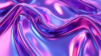 Obraz premium Abstract iridescent fabric folds (7)