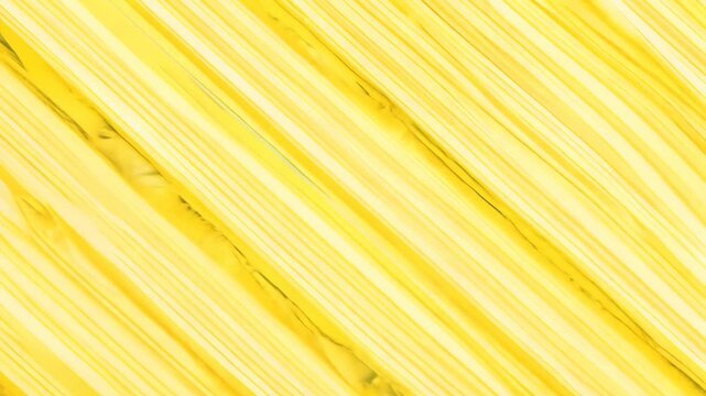 Diagonal Pinstriped Patterns on a Bright Yellow Background in 4K