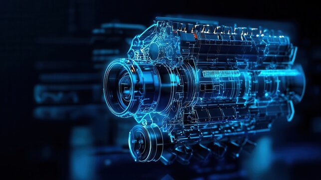 Explodedview schematic of a hybrid engine s torque vectoring system, focusing on electric motor torque control