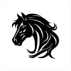 horse head with horse icon