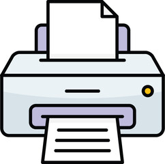 프린터의 일러스트