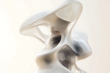 Obraz premium Abstract Architectural Design: A Modern Structure