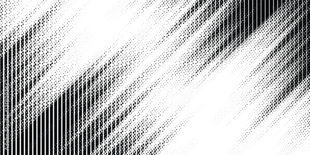 Poster black and white abstract diagonal line pattern effect. sporty design element for background or t-shi