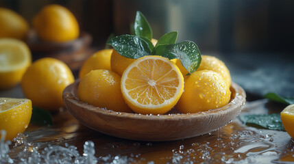 Lemon fruits.. Vitamin C