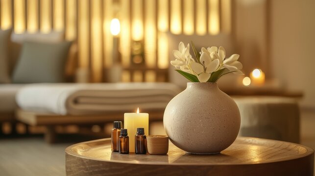 Calm Mind in Aromatherapy Spa