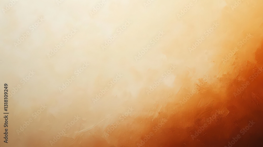 Poster abstract blending of warm colors in soft watercolor style texture effect