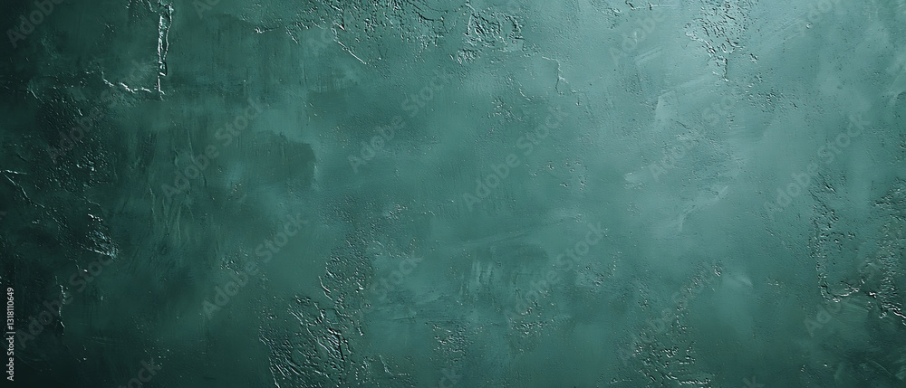 Poster textured green wall background studio setting visual content artistic environment close-up view desi