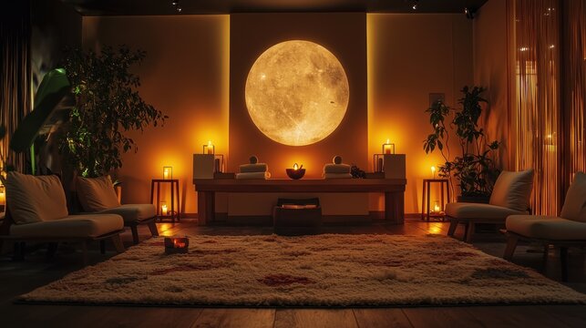 Soft Ambiance for Aromatherapy Reflection