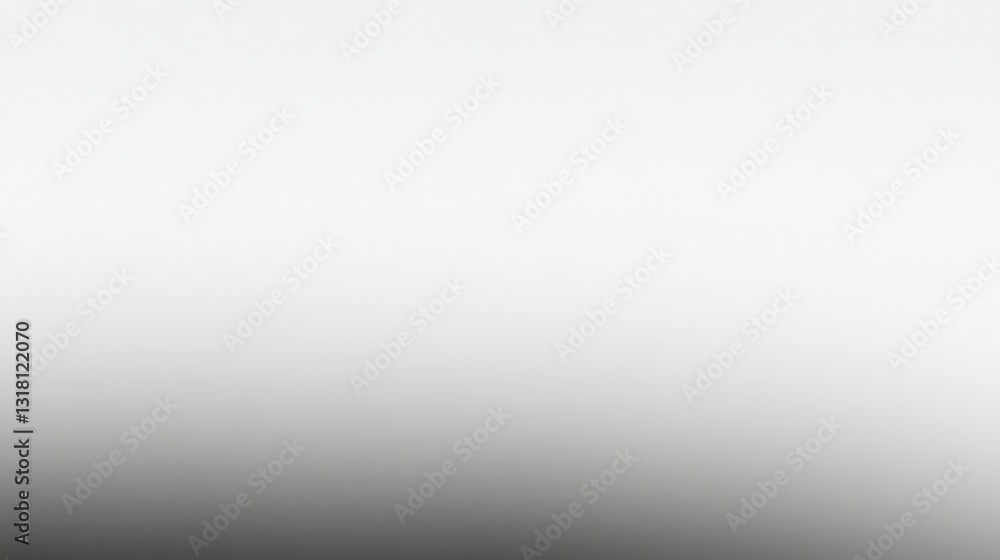 Poster subtle gradient background from pure white to soft grey for overlay use