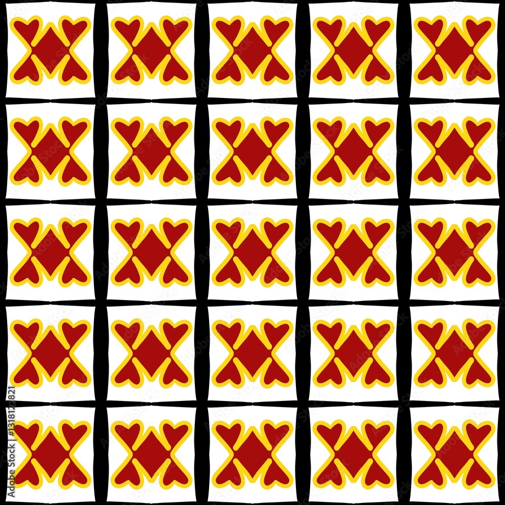 Poster abstract geometric seamless pattern. background texture.