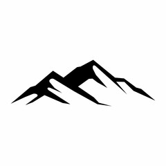 logo design vector abstract template illustration modern symbol simple logo icon mountain hill