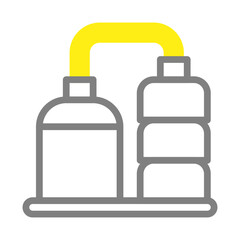 Fototapeta premium Chemical Processing Equipment in the Laboratory