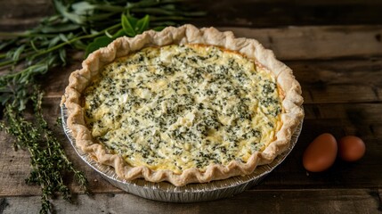 Delicious Spinach and Feta Quiche Recipe