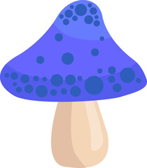 Organic Mushroom Clipart Collection