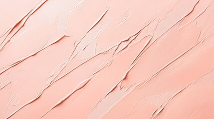 Elegant texture of cream in gentle coral tones for cosmetic purposes