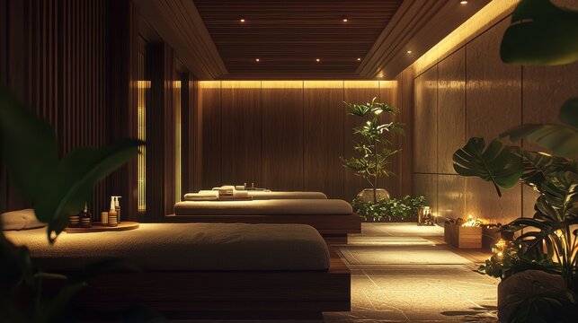 Calming Spa Escape with Aromatic Hues
