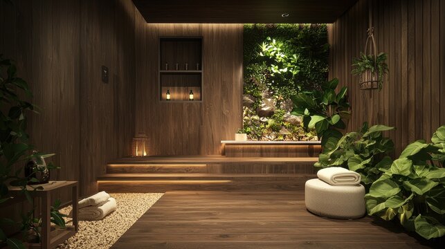 Calming Spa Escape with Aromatic Hues