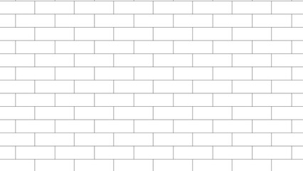 Fototapeta premium brick wall painted white, abstract background for inserting text, Background. Brick wall painted with white paint.