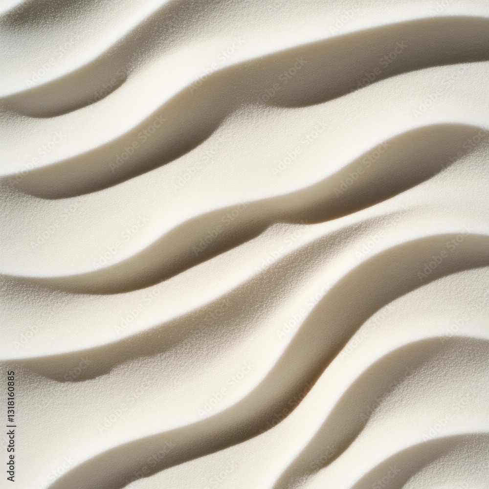 Poster minimalist organic texture soft wave landscape in neutral palette - elegant abstract surface design 