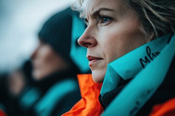 Sexual Assault Awareness Month Activism Empowered Millennial Womens Resilience in Urban Protest - Transformative Social Justice Visual Narrative for Gen Z Engagement