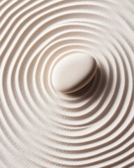 Mindful Spring Wellness International Feng Shui Day Zen Sand Meditation Canvas for Holistic Design and Stress Reduction Strategies in Minimalist Lifestyle Trends