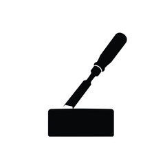 black microphone on white background