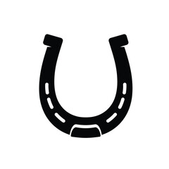 horseshoe isolated on white background