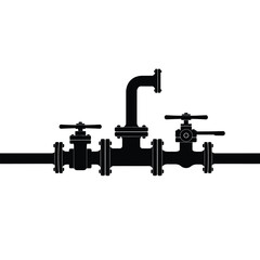 pipe and valves