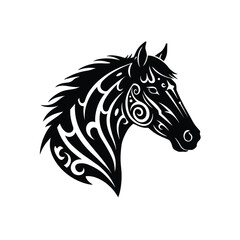 horse head silhouette