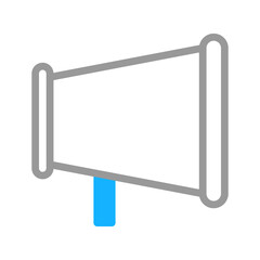 Obraz premium Stylish Bullhorn Icon for Announcements and Events