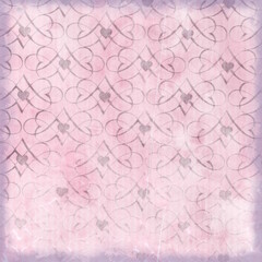Love fabric paper and background with heart patterns for valentine's day, textured backdrop for christmas 