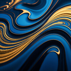 abstract background with waves