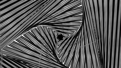 Obraz premium Striped wallpaper. Black and white stripes. Design for decor, print. Background in 4k format 3840х2160.