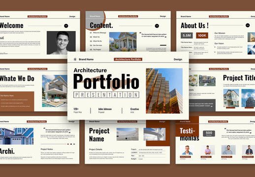 Creative Presentation Architecture Portfolio