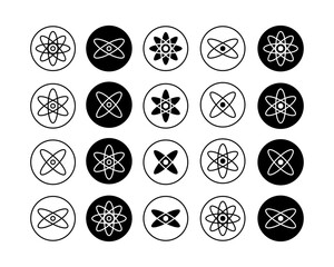 React vector solid icons set. React JS solid icons in transparent background.